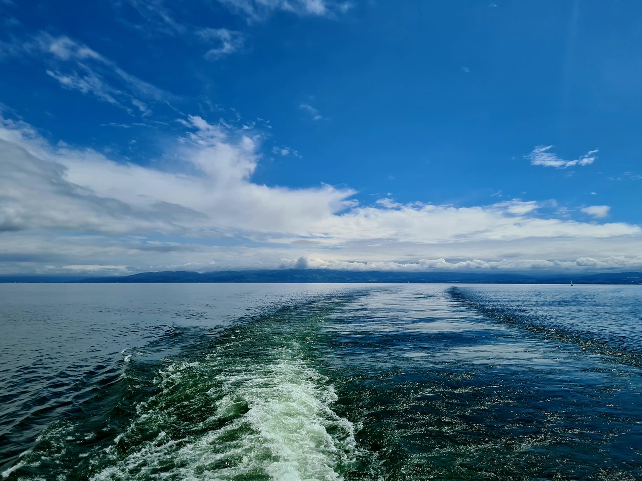 Bodensee � Blick �ber das Wasser